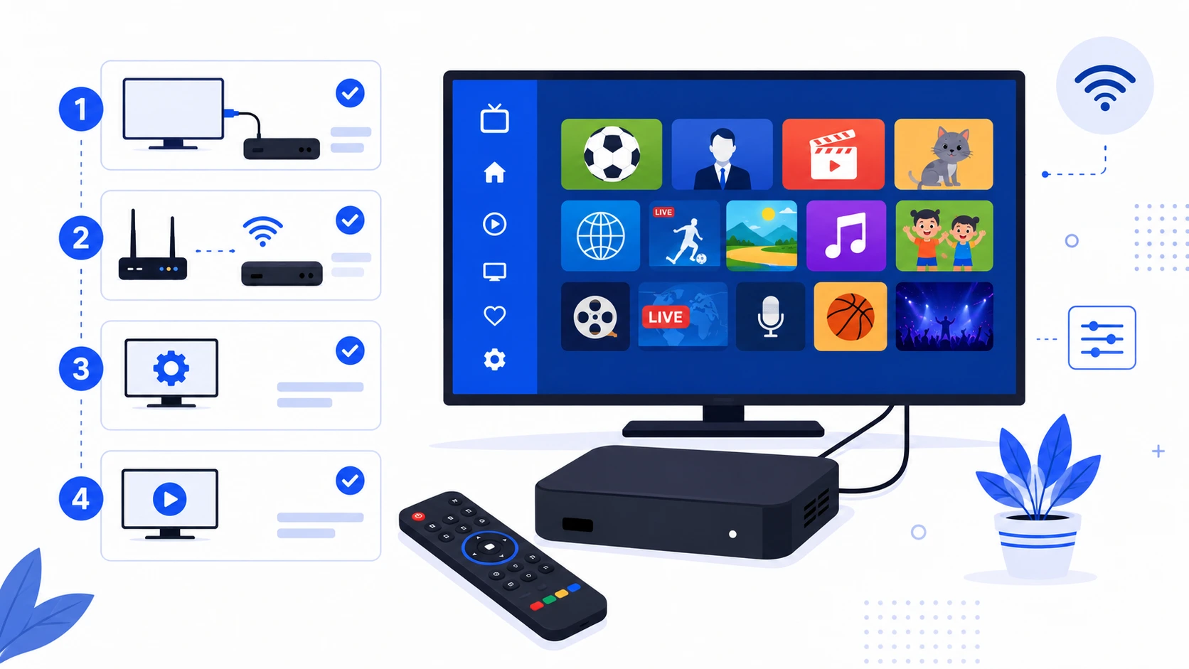 Installation d'IPTV Smarters Pro sur boîtier MAG et Formuler