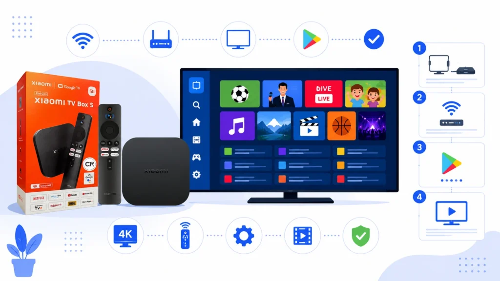 Installation d'IPTV Smarters Pro sur une TV box Xiaomi Mi Box