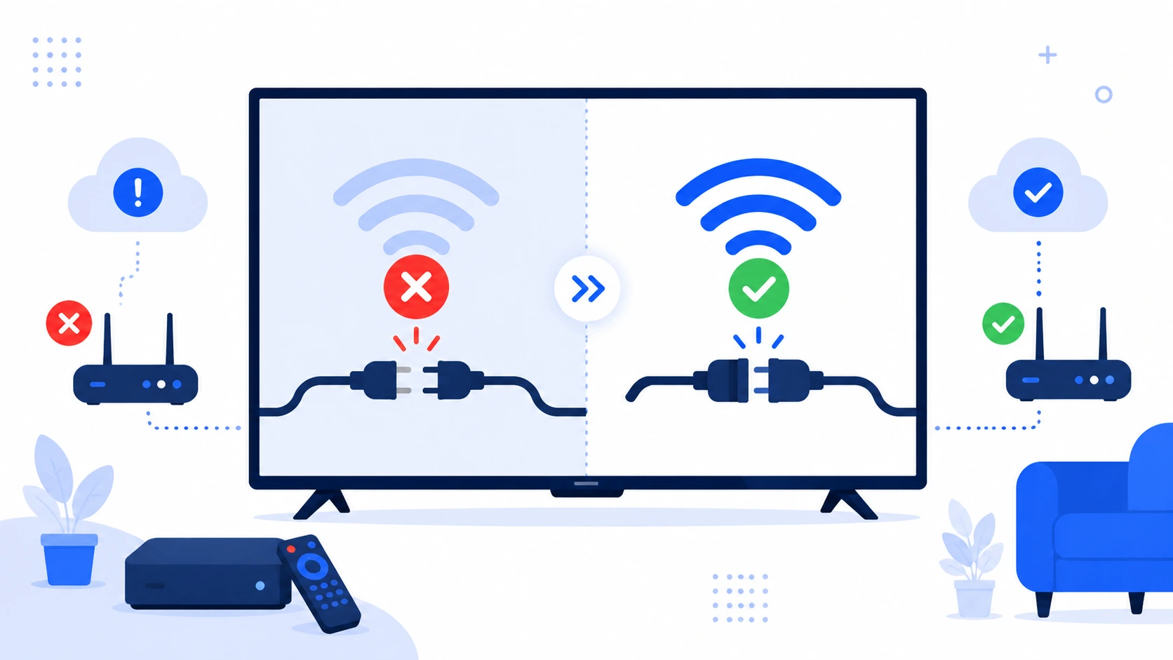 Résolution d'une erreur de connexion à un abonnement IPTV