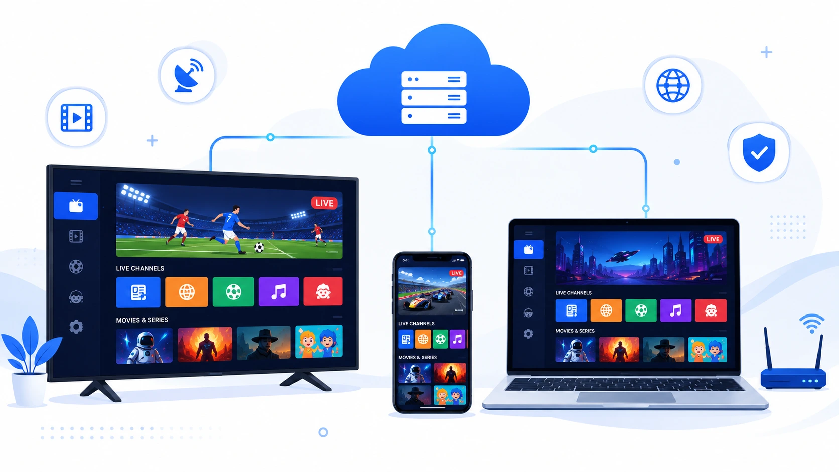 À quoi sert IPTV Smarters Pro : lecteur IPTV sur TV, smartphone et PC