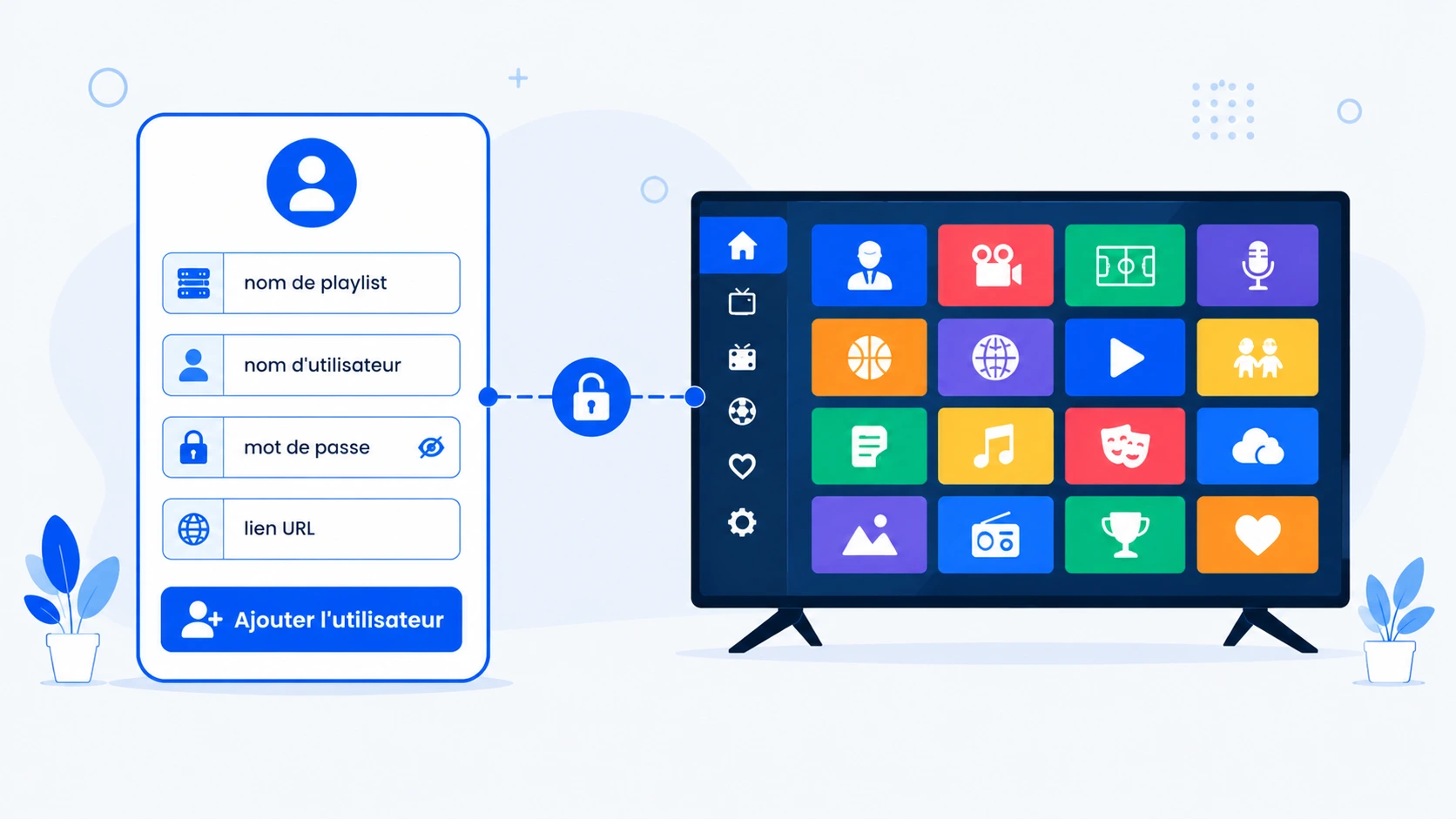Configuration Xtream Codes sur IPTV Smarters Pro