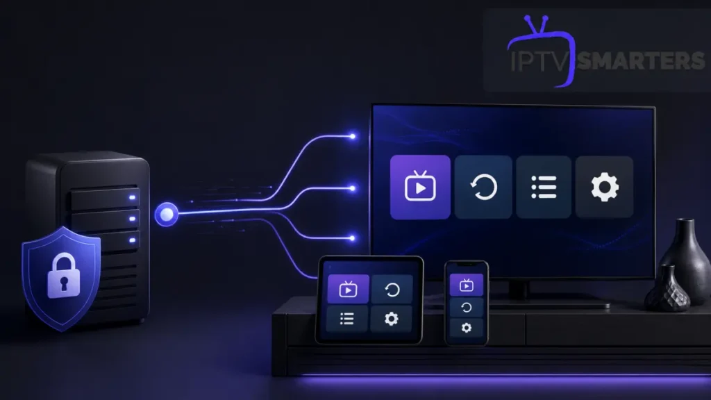 À quoi sert IPTV Smarters Pro avec le logo IPTV Smarters officiel