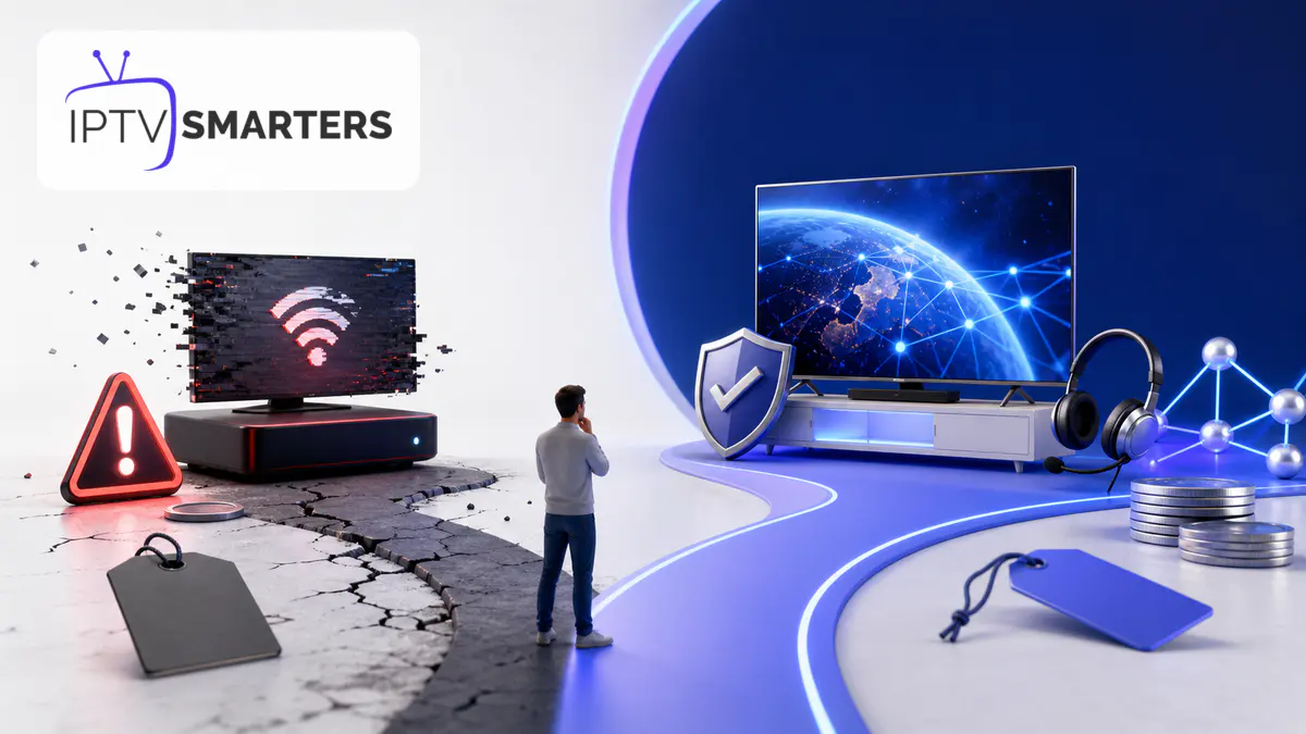 Abonnement IPTV pas cher comparé à un service stable et sécurisé