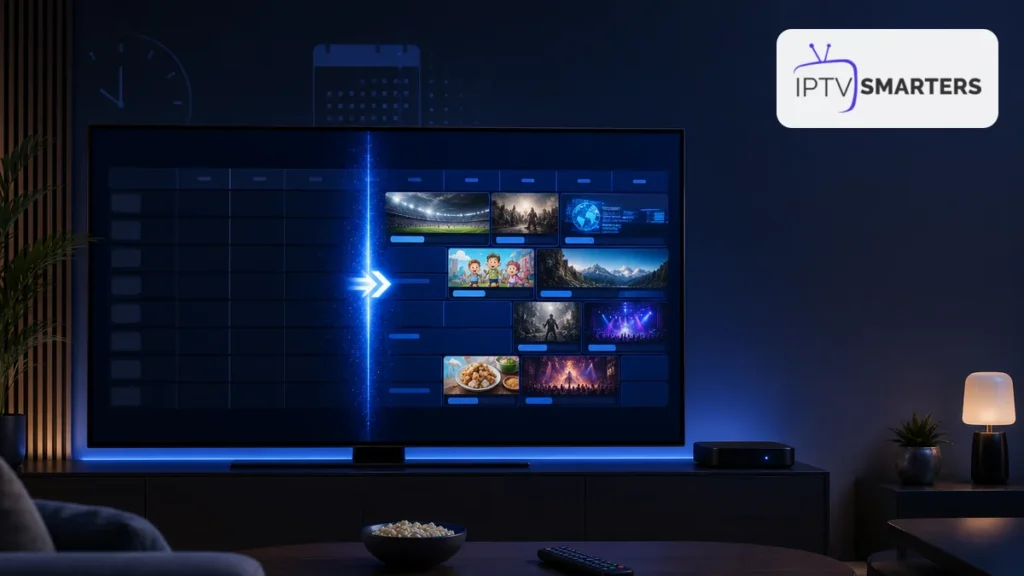 EPG ne s’affiche pas IPTV Smarters Pro sur un téléviseur